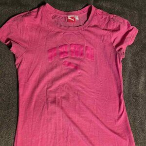 PUMA Short-Sleeve Logo Tee